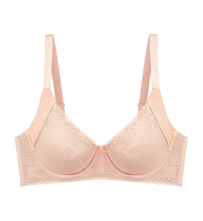 SECRET CONTOUR WIRED PADDED BRA - SOFT PRALINE