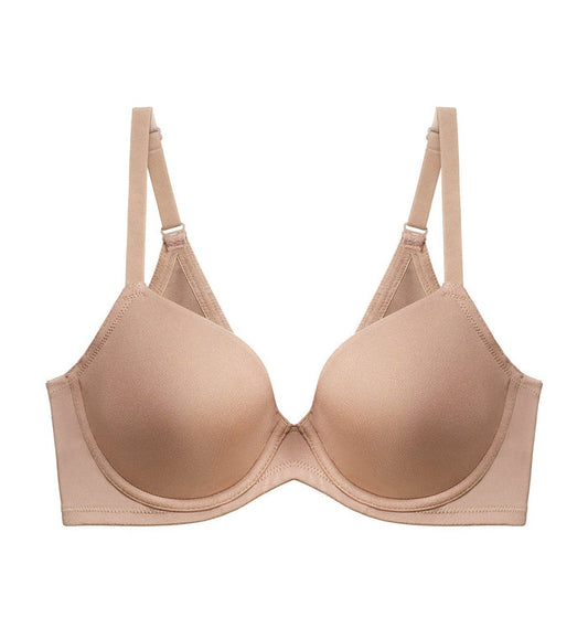 SHAPE SENSATION WIRED PADDED BRA - MINK