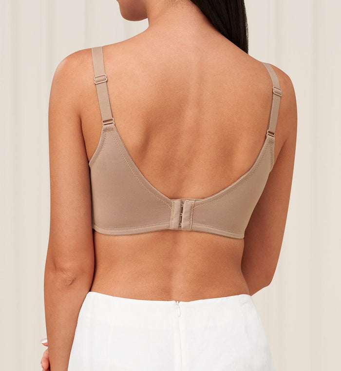 SHAPE SENSATION WIRED PADDED BRA - MINK