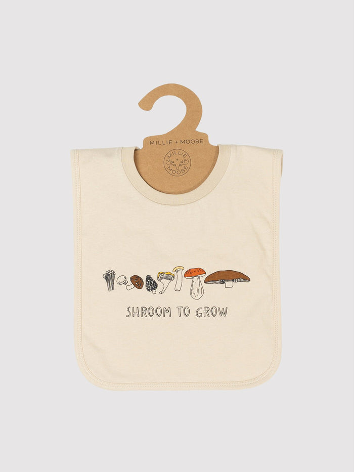 Shroom To Grow — Infant Bib - Millie + Moose