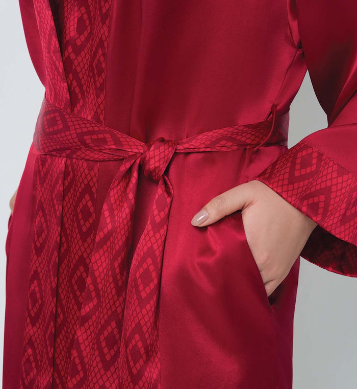 Shuting Qiu Collaboration Robe - TRUE ROSE