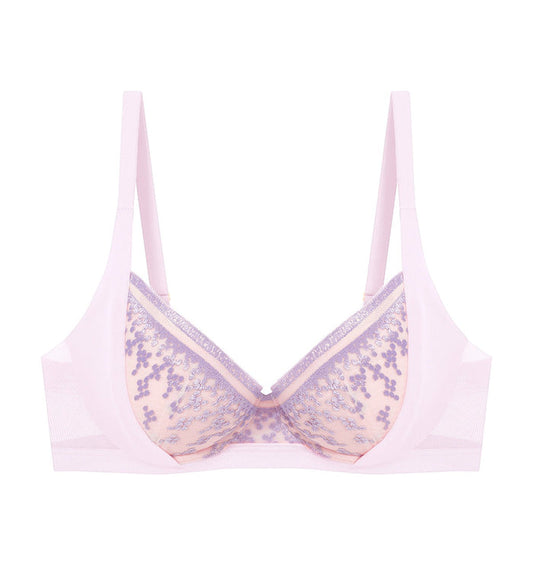 SIGNATURE SMOOTH WIRED PUSH UP BRA - SOFT LAVENDER