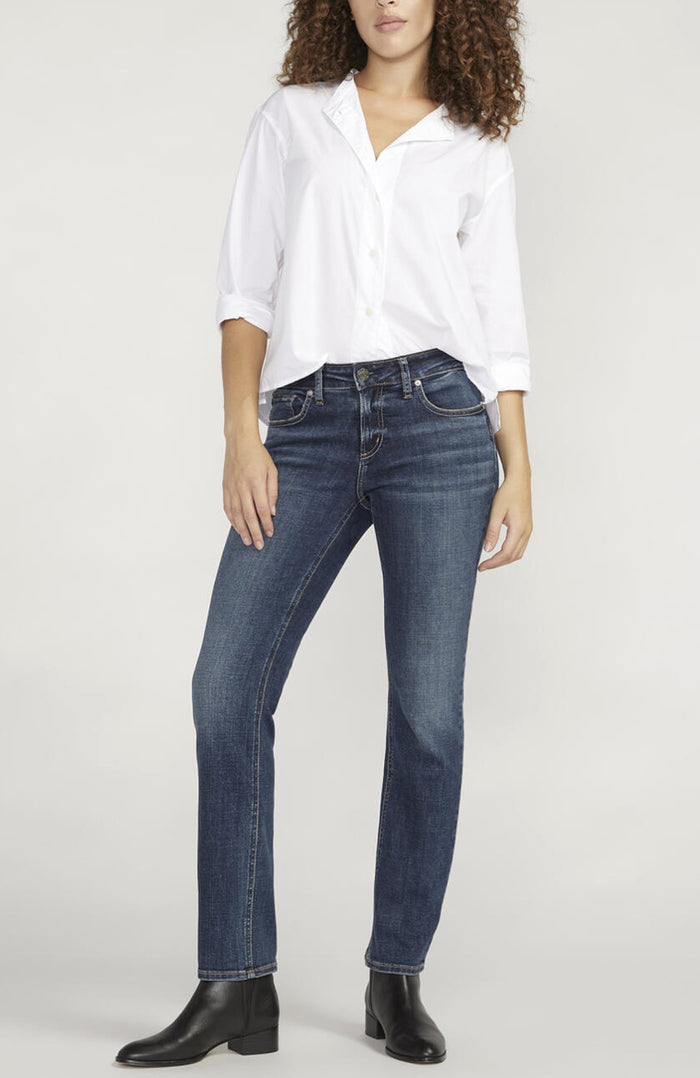 SILVER ELYSE MID RISE STRAIGHT L-31