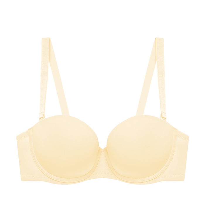 SIMPLY EVERYDAY BASIC WIRED DETACHABLE BRA - CHRYSANTHEME