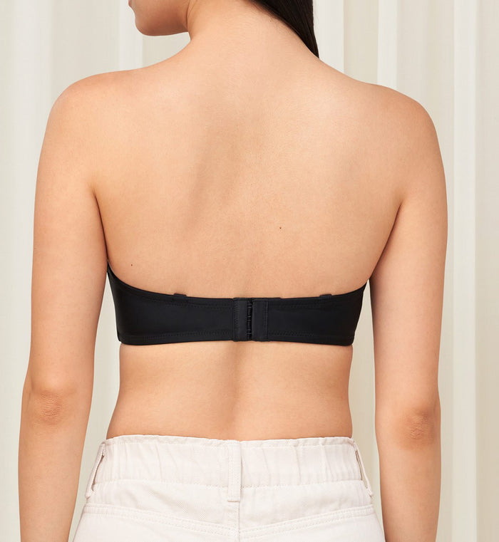 SIMPLY EVERYDAY BASIC WIRED DETACHABLE BRA - BLACK COMBINATION