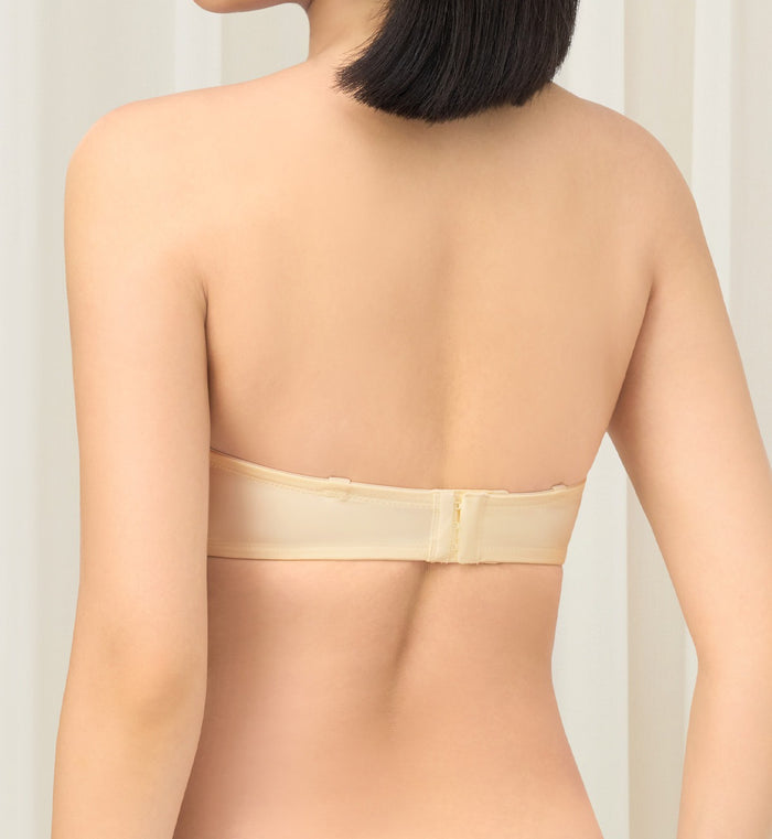 SIMPLY EVERYDAY BASIC WIRED DETACHABLE BRA - CHRYSANTHEME