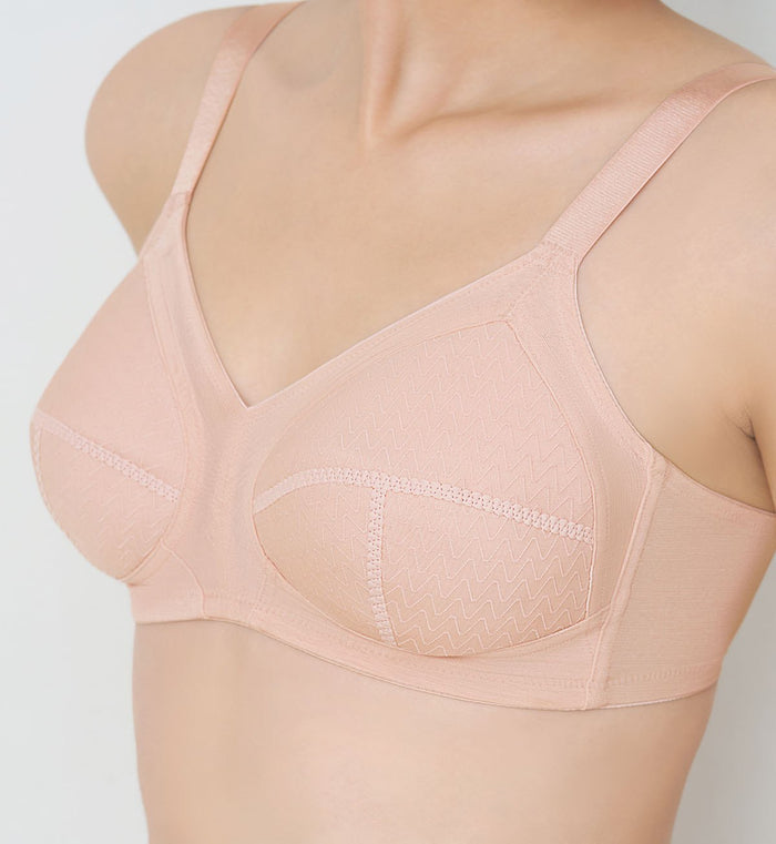 Simply Everyday Chic Non-Wired Padded Bra - SOFT MAUVE