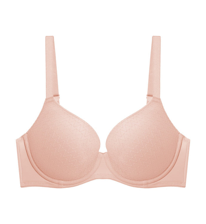 Simply Everyday Chic Wired 3/4 Cup Padded Bra - SOFT MAUVE