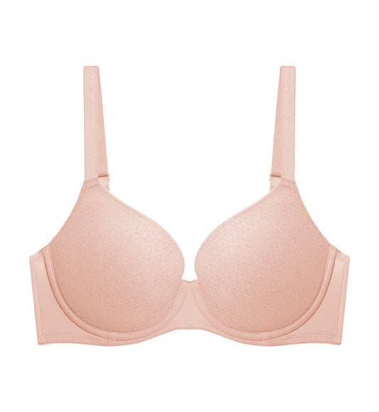 Simply Everyday Chic Wired 3/4 Cup Padded Bra - SOFT MAUVE