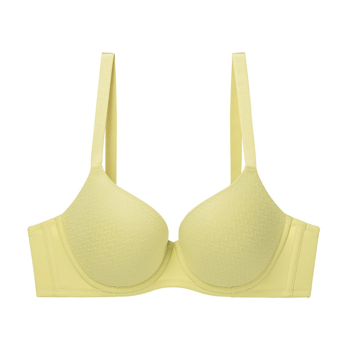 Simply Everyday Chic Wired 3/4 Cup Padded Bra - VINTAGE GREEN TEA