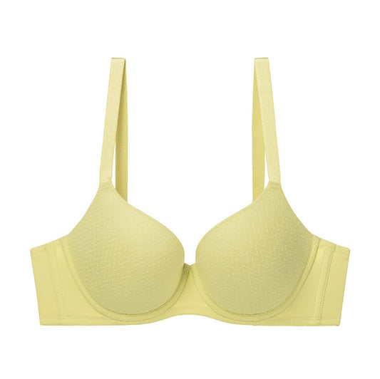 Simply Everyday Chic Wired 3/4 Cup Padded Bra - VINTAGE GREEN TEA