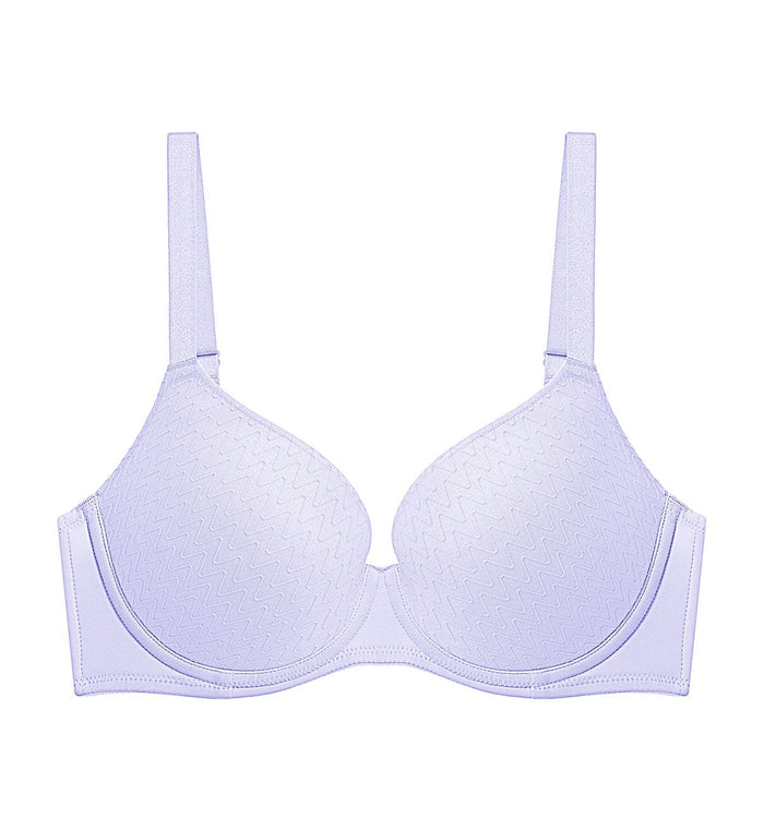 Simply Everyday Chic Wired 3/4 Cup Padded Bra - MISTY LILAC