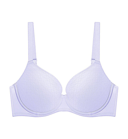 Simply Everyday Chic Wired 3/4 Cup Padded Bra - MISTY LILAC