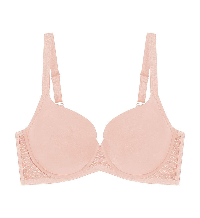 Simply Everyday Chic Wired Padded Bra - SOFT MAUVE