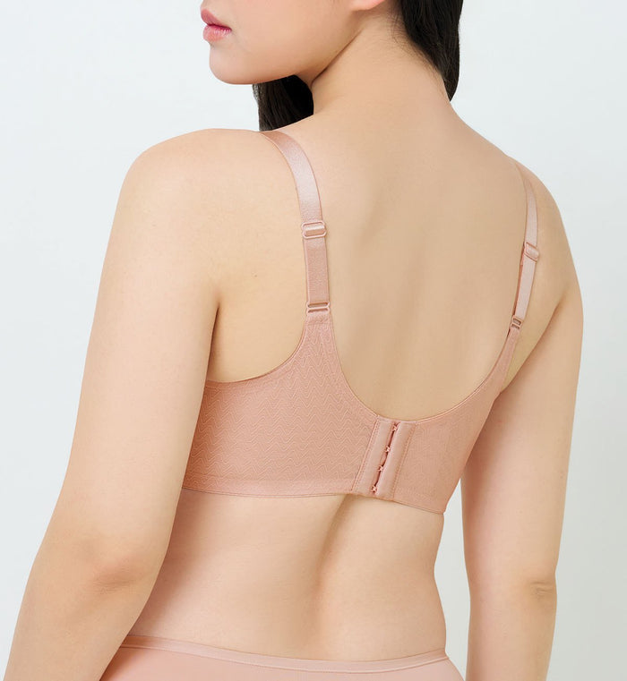 Simply Everyday Chic Wired Padded Bra - SOFT MAUVE