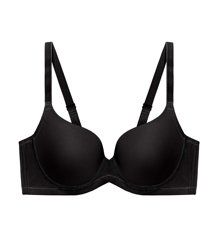 Simply Everyday Wired Padded Bra - BLACK COMBINATION