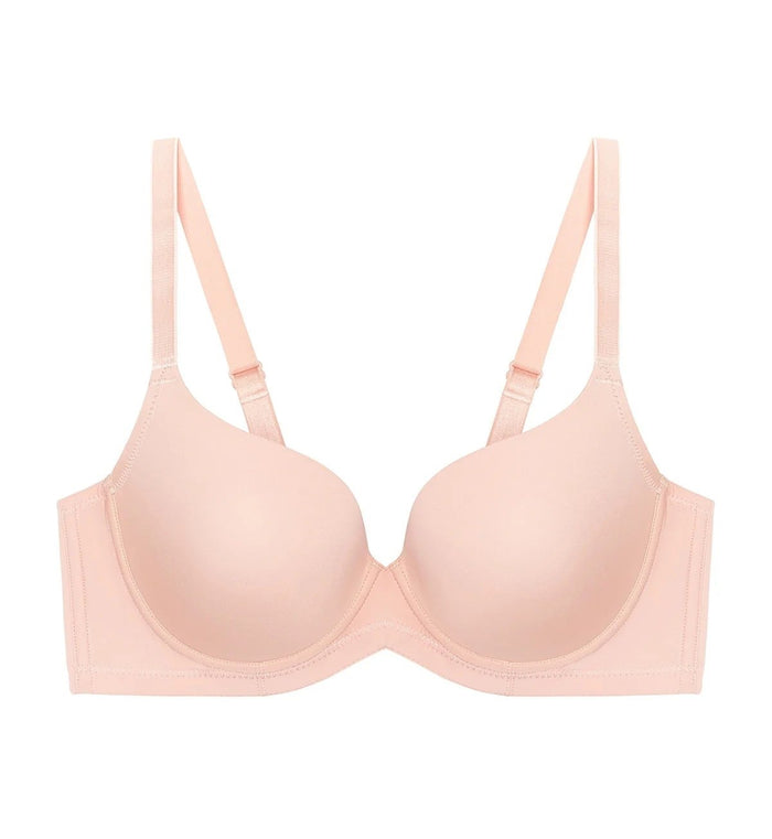 Simply Everyday Wired Padded Bra - PINK - LIGHT COMBINATION