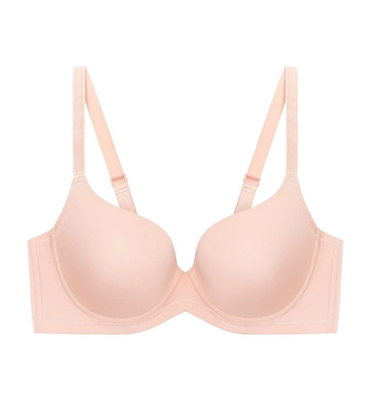 Simply Everyday Wired Padded Bra - PINK - LIGHT COMBINATION
