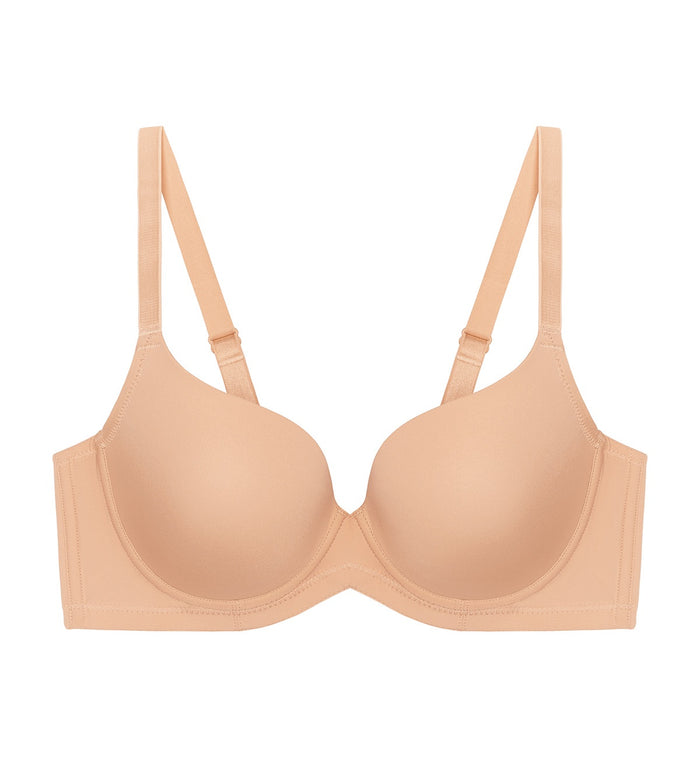 SIMPLY EVERYDAY WIRED PADDED BRA - MEDIUM BEIGE