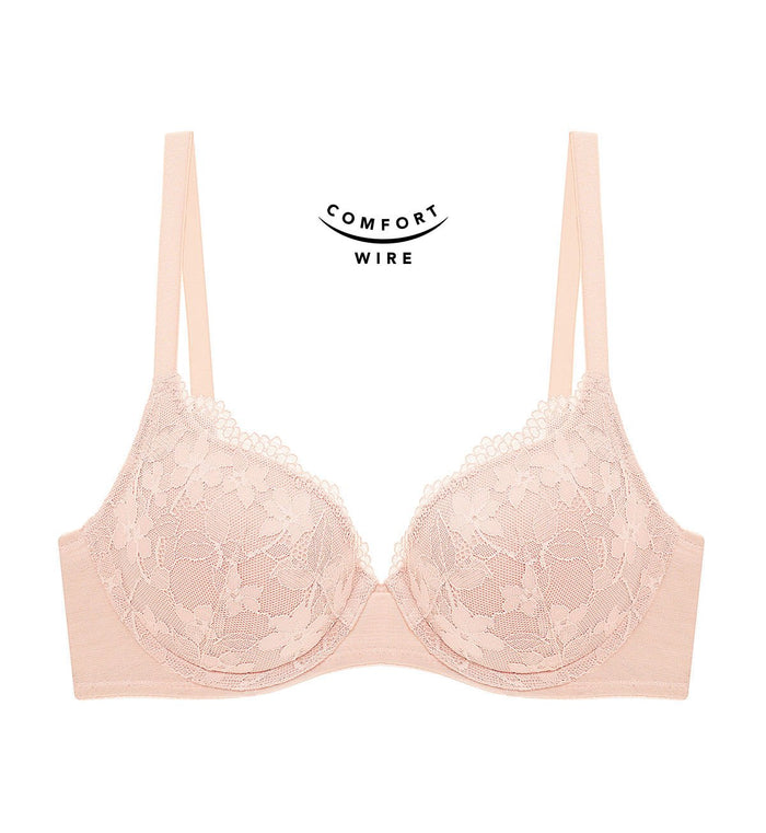 Simply Modern Larkspur Wired Padded Bra - FOUNDATION NUDE