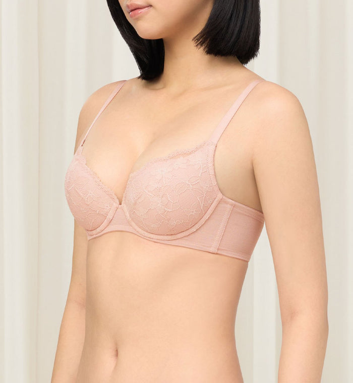 Simply Modern Larkspur Wired Padded Bra - FOUNDATION NUDE