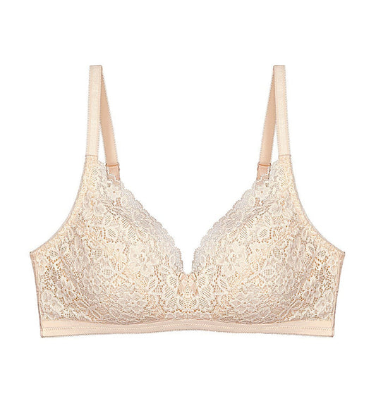 Simply Natural Beauty Non-Wired Padded Bra - NUDE BEIGE