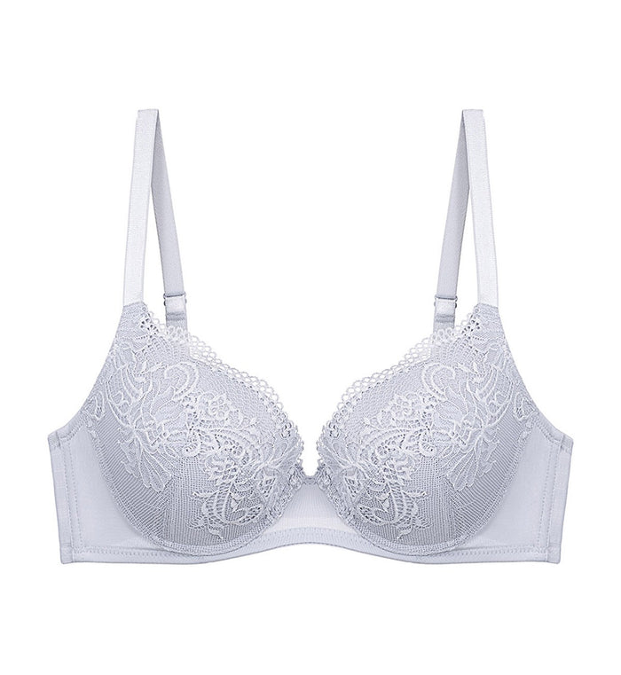 Simply Style Larkspur Wired Padded Half Cup Bra - FEATHER
