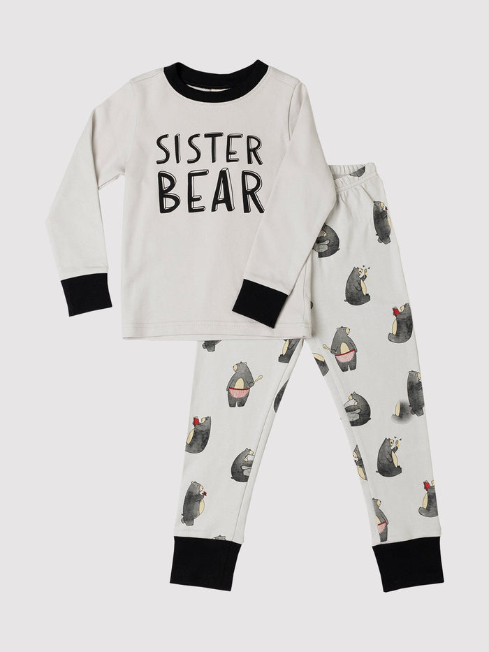 Sister Bear Kids PJ Set - Millie + Moose