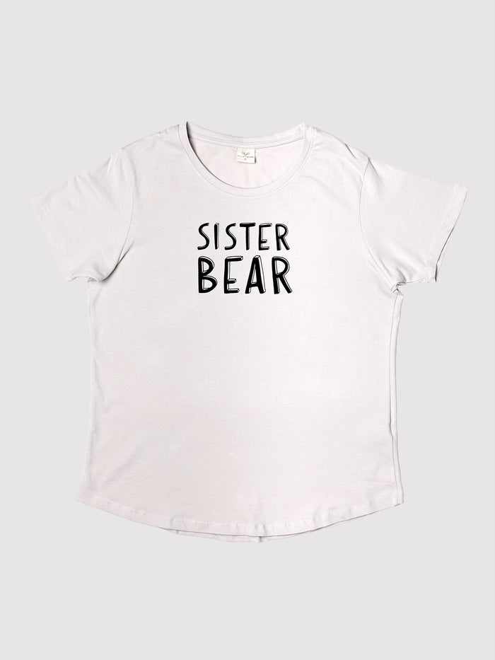Sister Bear — Ladies Lounge T - Millie + Moose