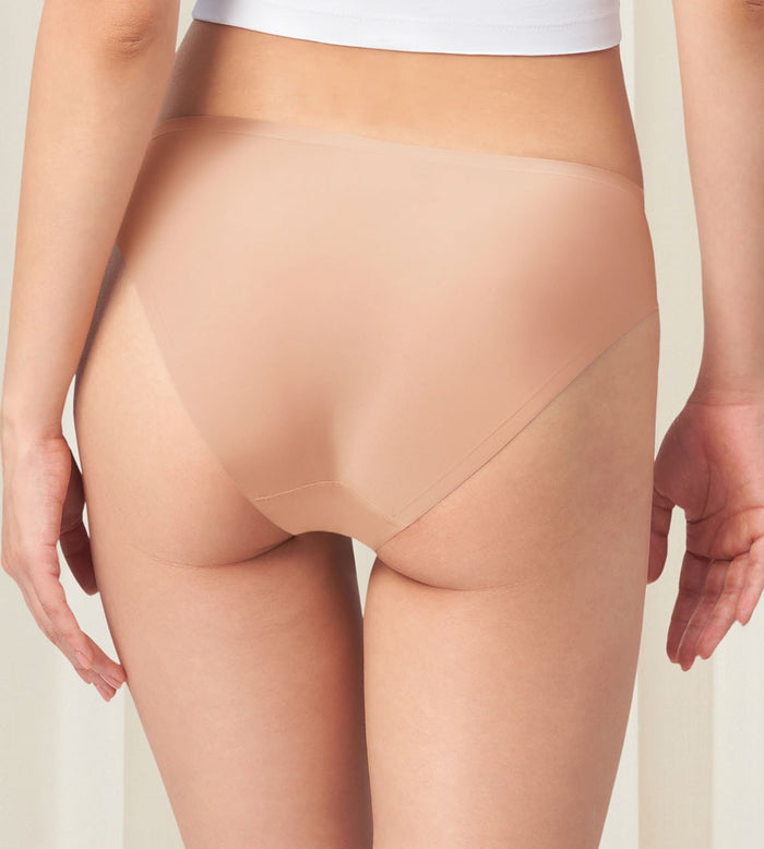 Skinfit Cool High Leg Brief - SOFT PRALINE