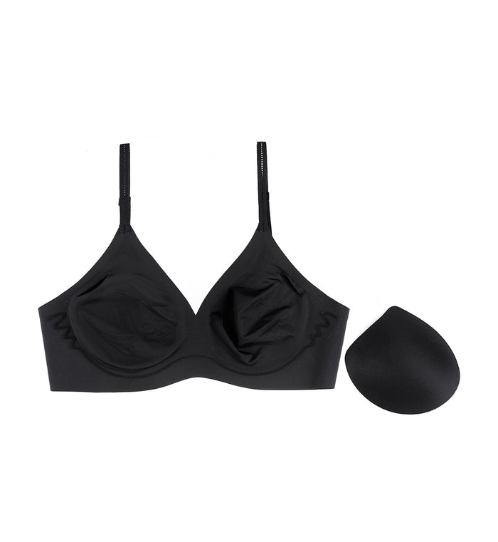 SLOGGI BODY ADAPT SOFT BRA - BLACK