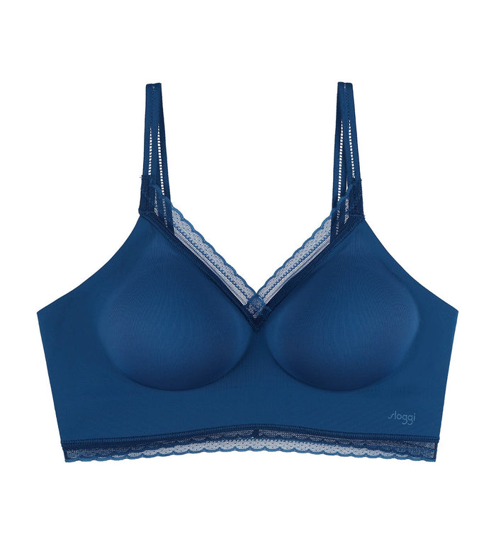 SLOGGI BODY ADAPT TWIST BRALETTE - BLUE SAPPHIRE
