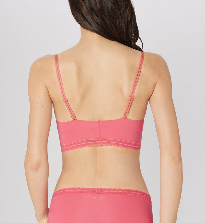 SLOGGI BODY ADAPT TWIST BRALETTE - DESERT ROSE