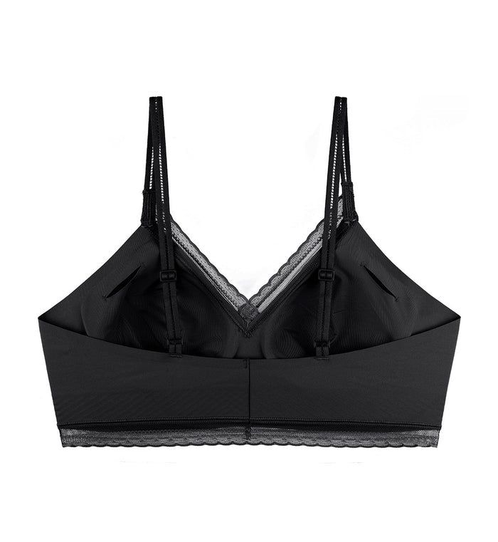 SLOGGI BODY ADAPT TWIST BRALETTE - BLACK