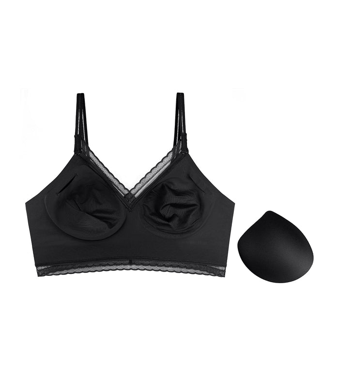 SLOGGI BODY ADAPT TWIST BRALETTE - BLACK