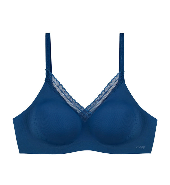 SLOGGI BODY ADAPT TWIST SOFT BRA - BLUE SAPPHIRE