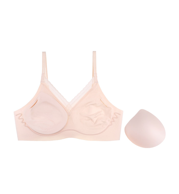 SLOGGI BODY ADAPT TWIST SOFT BRA - POWDER ORANGE