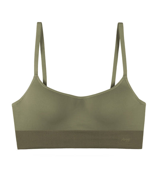 SLOGGI EVER INFUSED ALOE BRA - MARTINI OLIVE