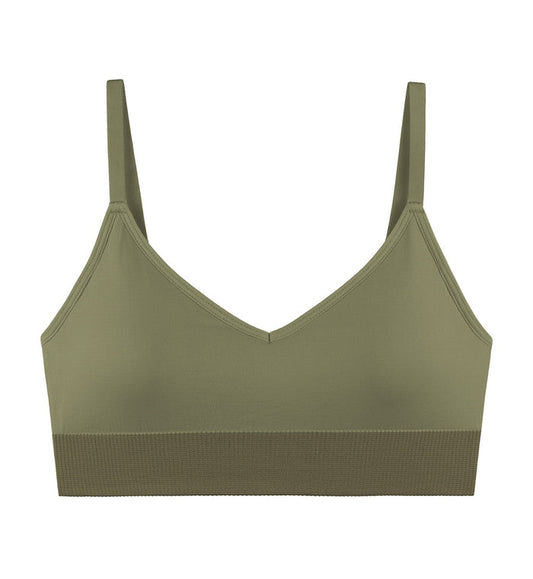 SLOGGI EVER INFUSED ALOE BRALETTE - MARTINI OLIVE