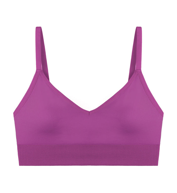 SLOGGI EVER INFUSED MULTIVITAMIN BRALETTE - VIOLET