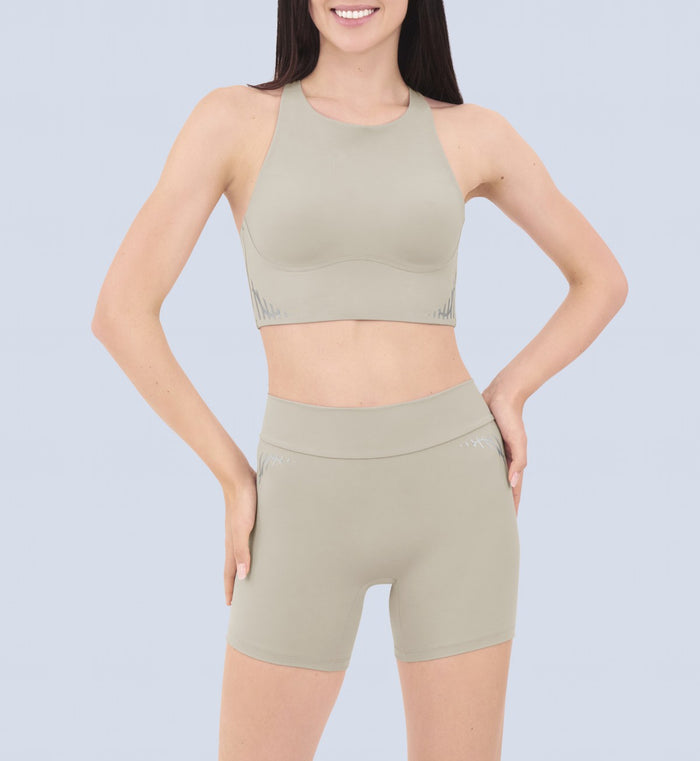 SLOGGI GET ACTIVE CROP TOP - NEW LIGHT AMBER