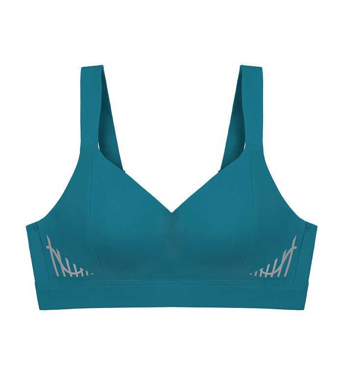 Sloggi Get Active Padded Bra - BLUE CORAL