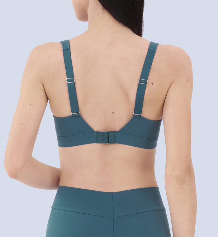Sloggi Get Active Padded Bra - BLUE CORAL