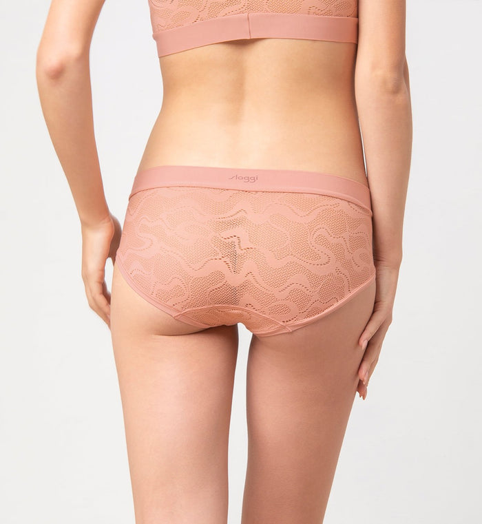 SLOGGI GO ALLROUND LACE HIPSTER - INDIAN SUMMER