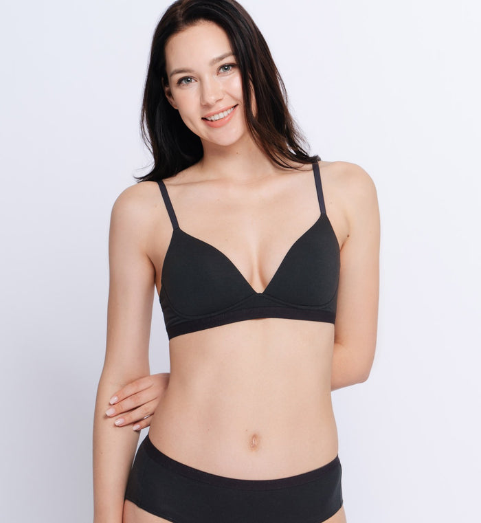 SLOGGI GO VIVID EVERYDAY BRA - BLACK