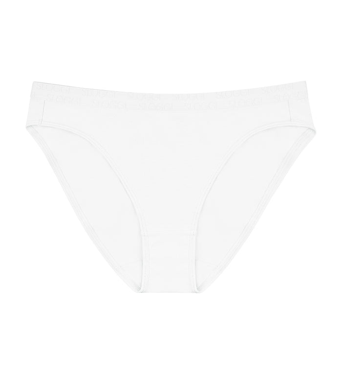 SLOGGI GO VIVID EVERYDAY HIGH LEG PANTY - SILK WHITE