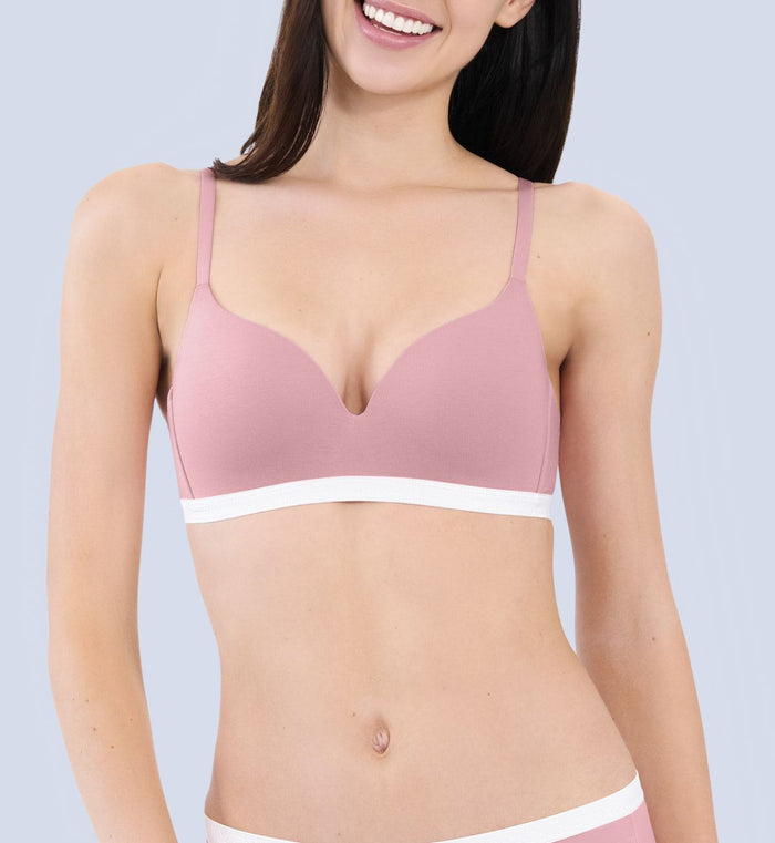 Sloggi Go Vivid Everyday Push Up Bra - STRAWBERRY CREAM