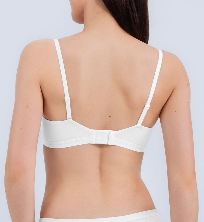 SLOGGI GO VIVID EVERYDAY PUSH UP BRA - SILK WHITE