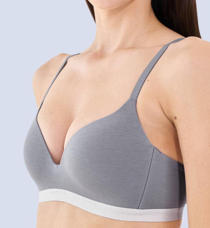 Sloggi Go Vivid Everyday Push Up Bra - CHROME