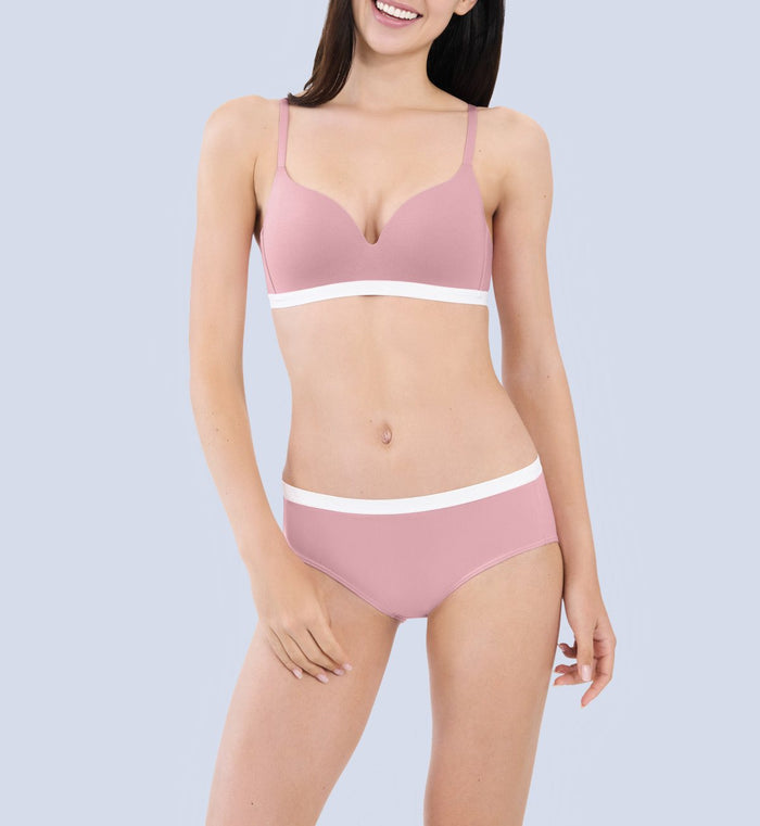 Sloggi Go Vivid Everyday Push Up Bra - STRAWBERRY CREAM